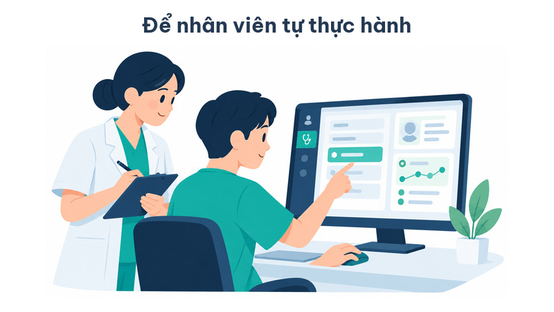 Kiểm tra khả năng tự làm việc của nhân viên sau khi được hướng dẫn