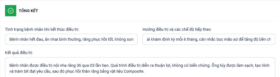 Tổng kết